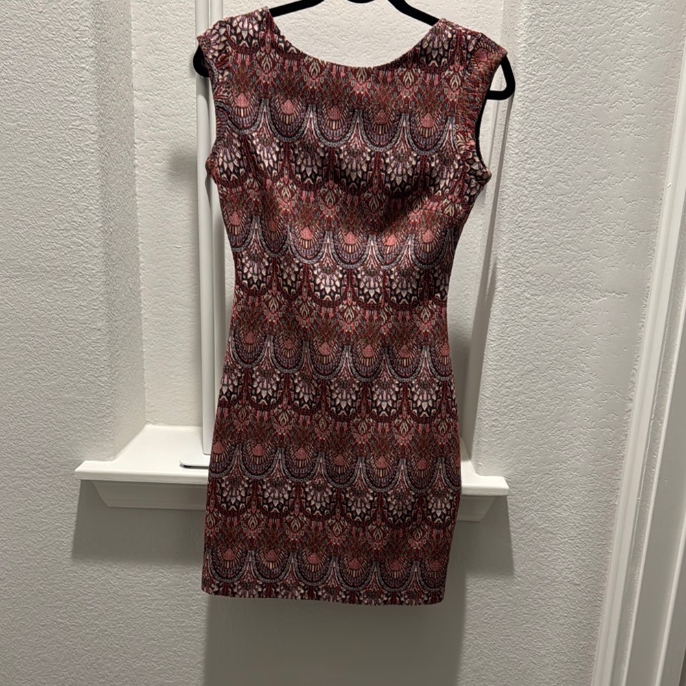 Elegant Patterned Dress